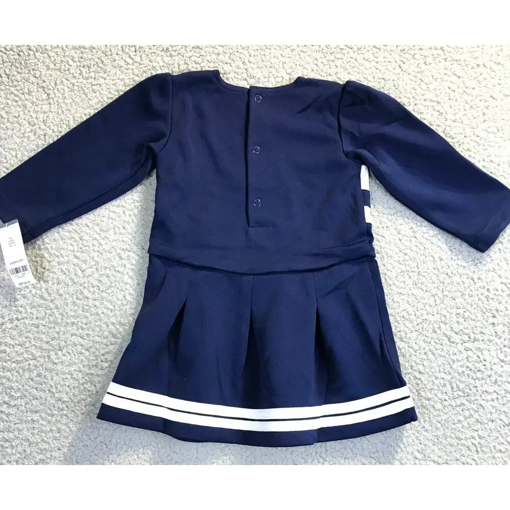 Carters Baby Girls' Outfits 18M NWT Lot of 2 - Cheer MVP-Dress Leggings Top Set